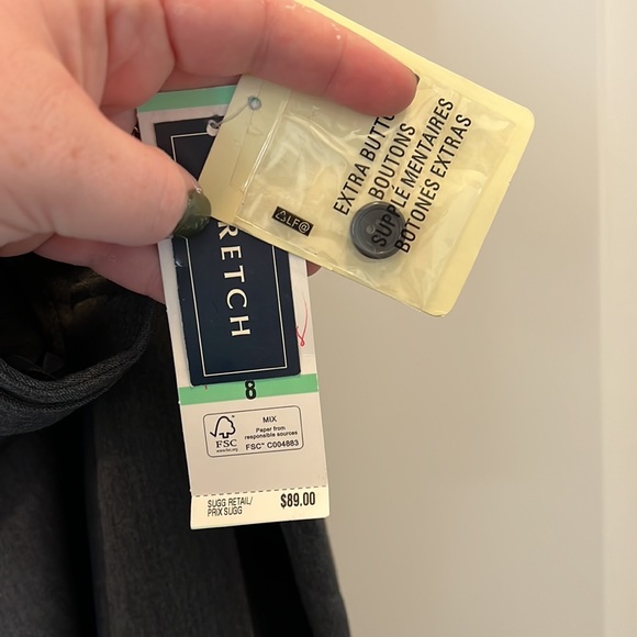 Jones New York Grey Stretch Trousers - Picture 4 of 6